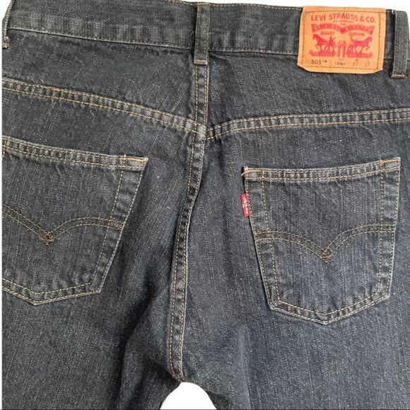 Levi’s 505 Gray Wash Red Tab Jeans Size 14R/27 - Picture 7 of 11